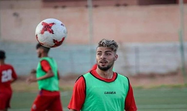 محمد مرابط لاعب شباب المحمدية المغربي مواجهة من الدوري المغربي