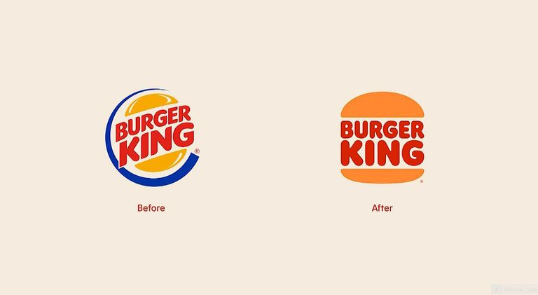 شعار برجر كنج القديم