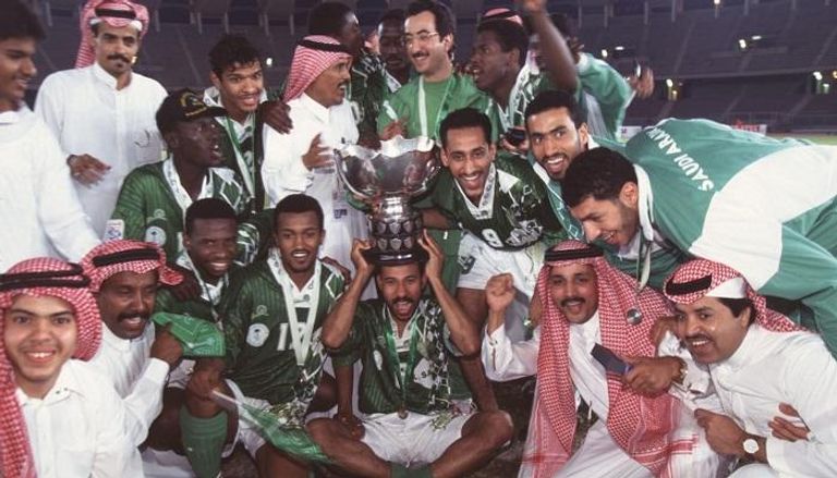 منتخب السعودية بطل آسيا 1996