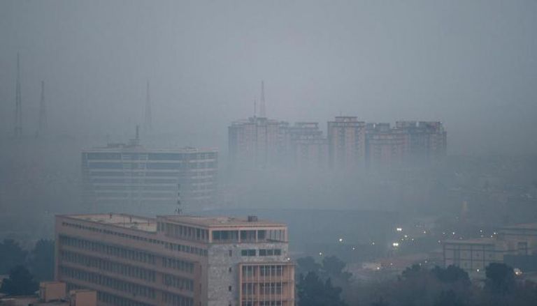 تلوث الهواء في العاصمة الأفغانية كابول