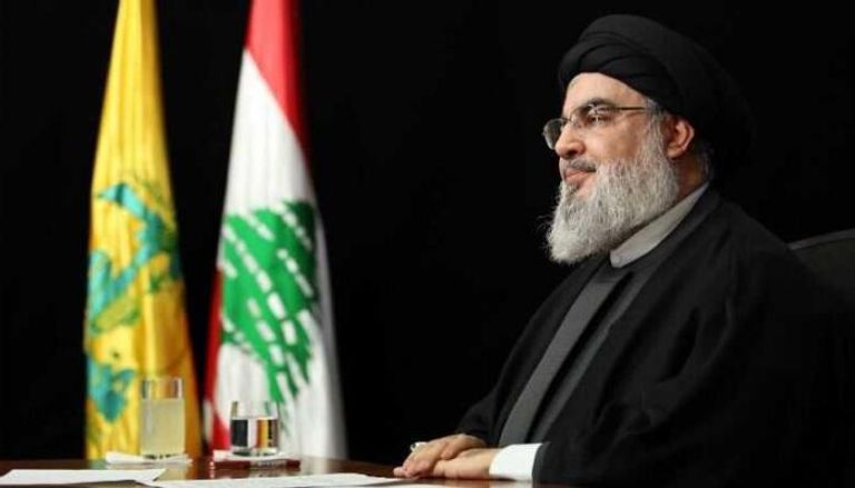 حسن نصرالله الأمين العام لمليشيا حزب الله اللبناني