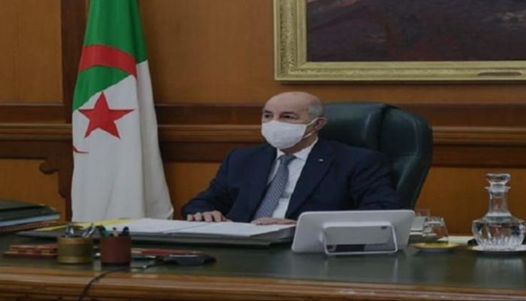 الرئيس الجزائري عبدالمجيد تبون