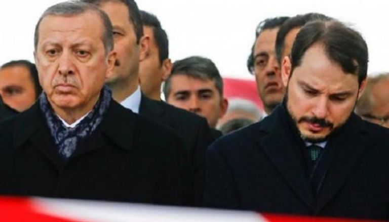 أردوغان وصهره براءت ألبيرق