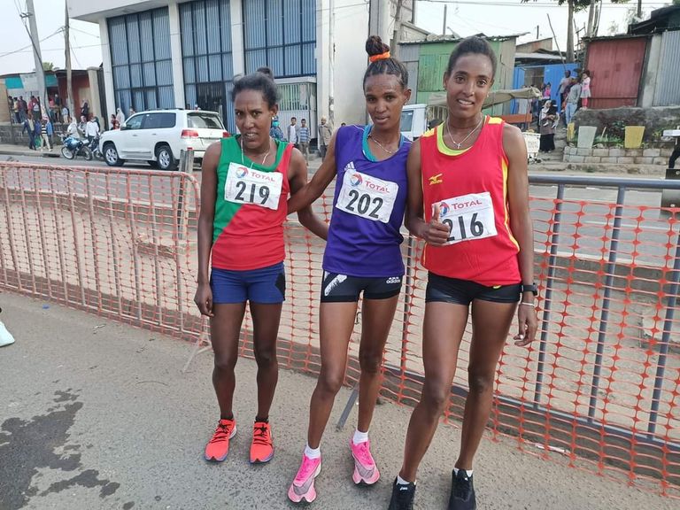 جانب من سباق أديس أبابا السنوي للجري