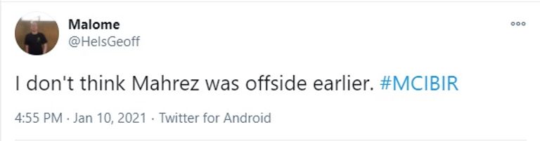 رياض محرز أمام برمنجهام