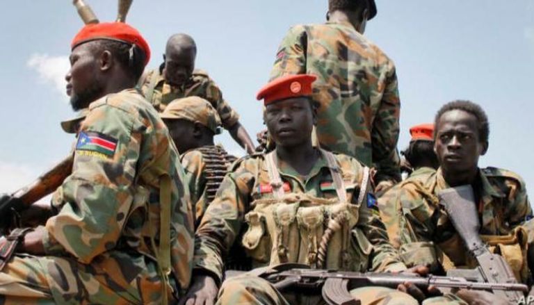 دورية تابعة لجيش جنوب السودان 