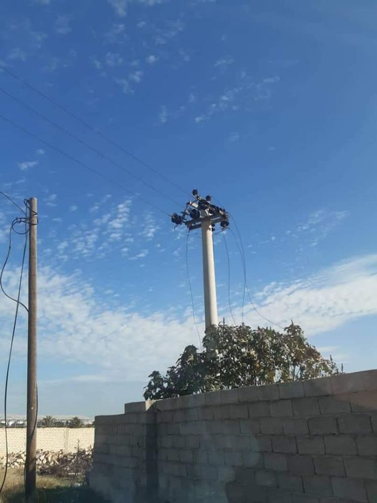 المليشيات تسرق أسلاك الكهرباء في طرابلس