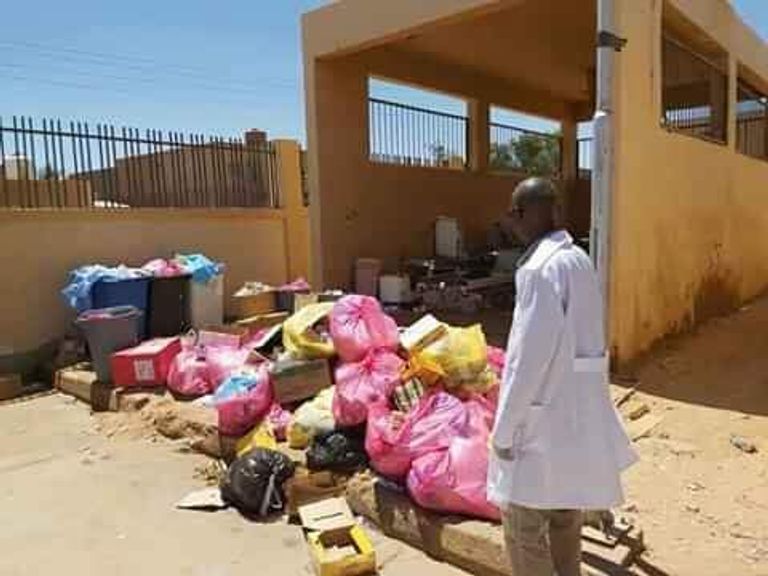 مستشفى برقن الشاطئ في الجنوب الليبي يعاني من إهمال حكومة السراج