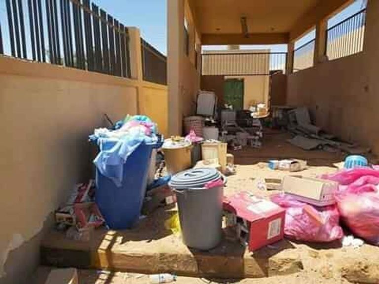 مستشفى برقن الشاطئ في الجنوب الليبي يعاني من إهمال حكومة السراج