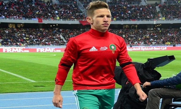 عبد الكريم باعدي لاعب منتخب المغرب للمحليين