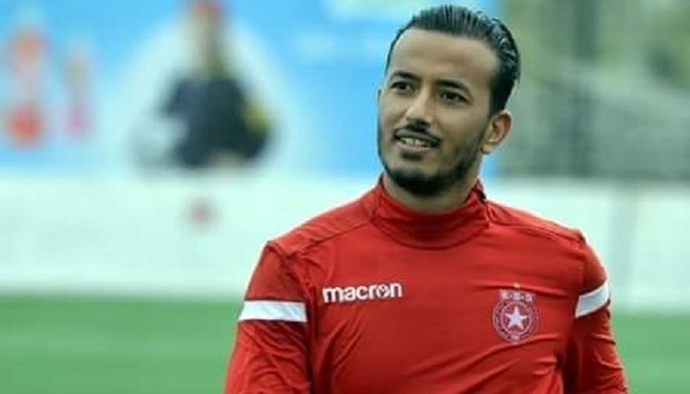 حمزة لحمر سجل هدف النجم الساحلي أمام الإفريقي في الدوري التونسي الإفريقي ضد النجم الساحلي - صورة أرشيفية
