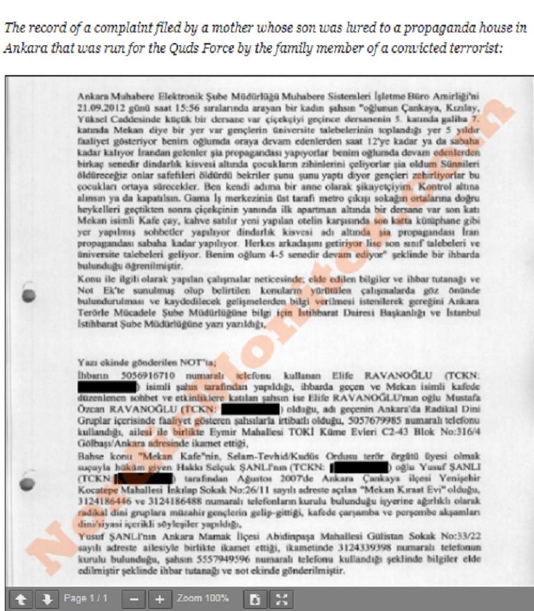 فيلق القدس أنشأ متجرًا في أنقرة لتجنيد المسلحين - نورديك مونيتور