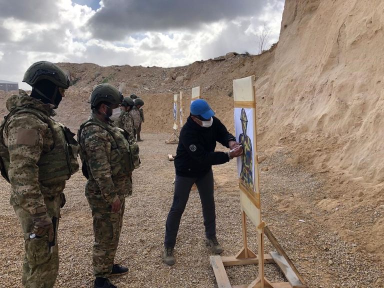 تدريبات لعناصر من المليشيات المسلحة في طرابلس