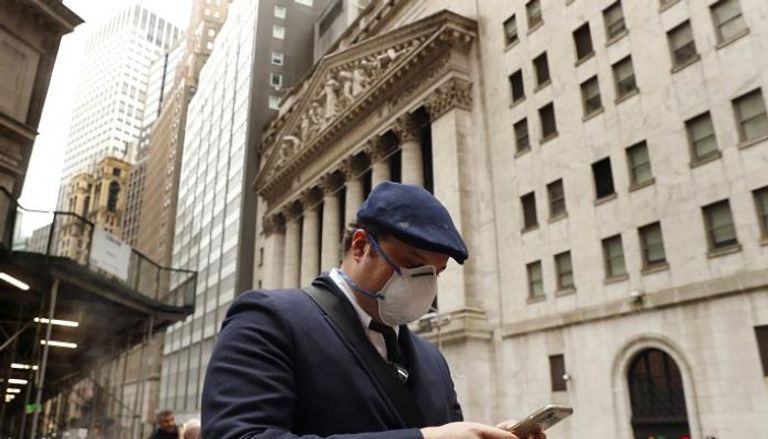 الواجهة الأمامية لبورصة نيويورك - رويترز