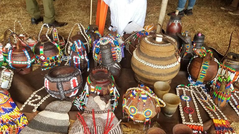 جانب من احتفال قومية الأورومو بنظام "قدا"