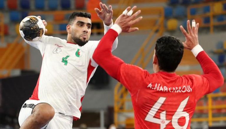 كأس العالم لكرة اليد - المغرب ضد الجزائر