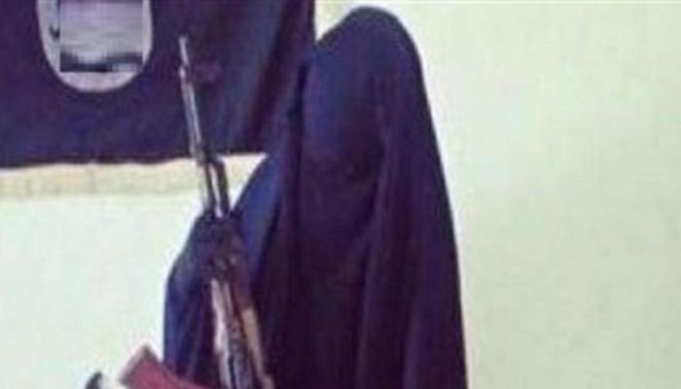 امرأة تنتمي لتنظيم داعش - أرشيفية