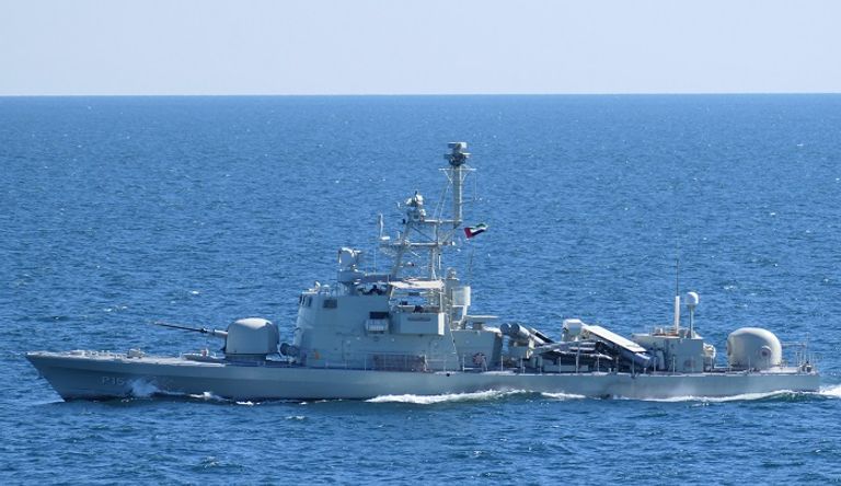 جانب من التدريبات البحرية الإماراتية الأمريكية