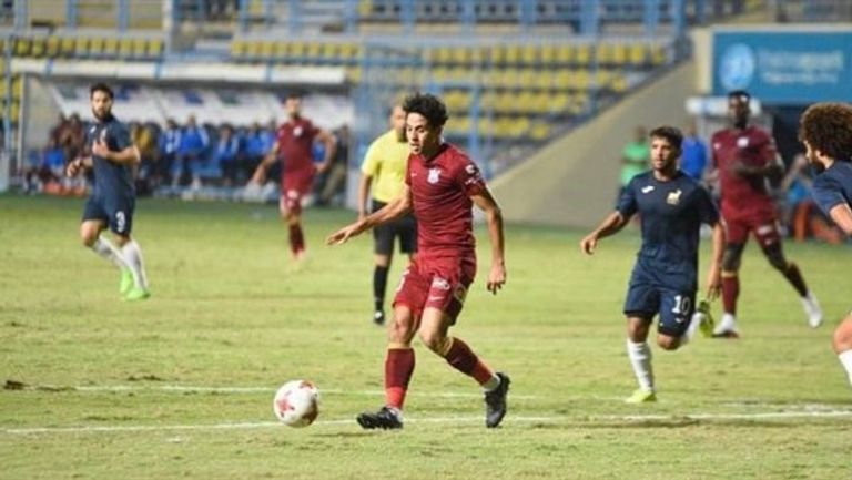 محمد إبراهيم صانع ألعاب فريق سيراميكا كليوباترا حسام البدري مدرب منتخب مصر