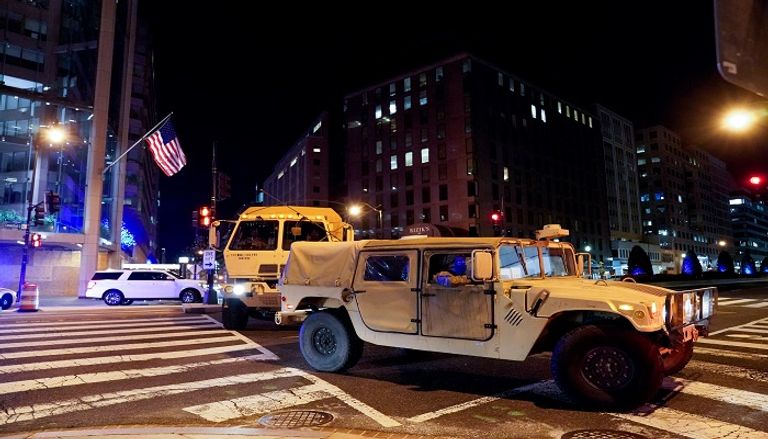 قوات الحرس الوطني في واشنطن - رويترز قوات الحرس الوطني - أ.ف.ب