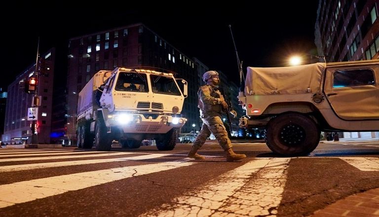 قوات الحرس الوطني في واشنطن - رويترز قوات الحرس الوطني - أ.ف.ب