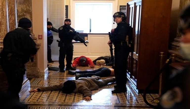 جيكوب تشانسلي أحد أنصار ترامب