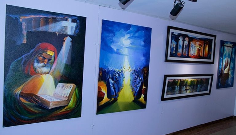 معرض للفنان التشكيلي الإثيوبي تكلماريام زودي