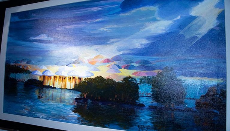 معرض للفنان التشكيلي الإثيوبي تكلماريام زودي