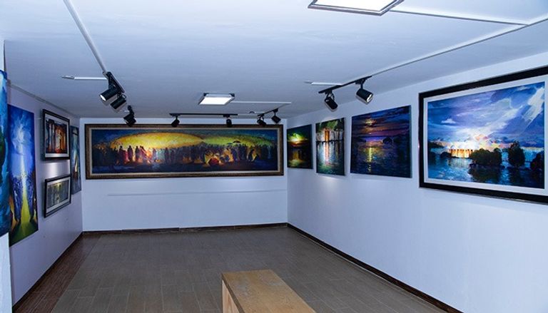 معرض للفنان التشكيلي الإثيوبي تكلماريام زودي