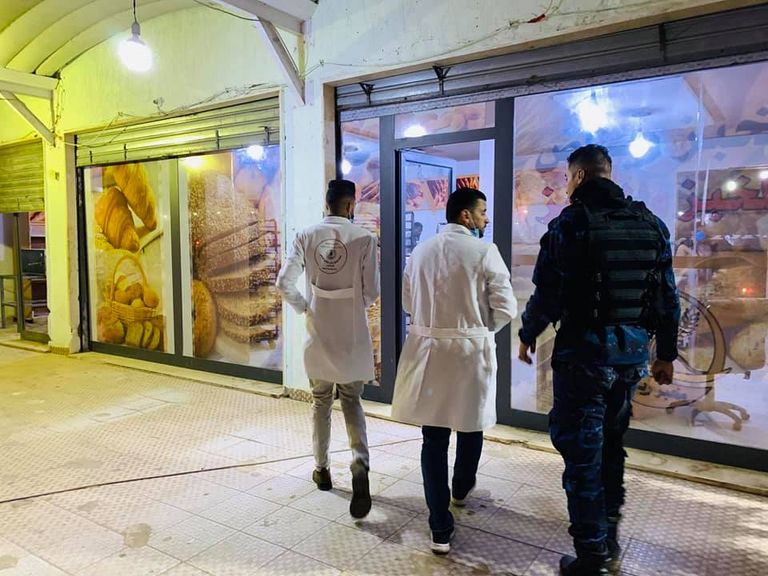 أحد المخابز غرب ليبيا