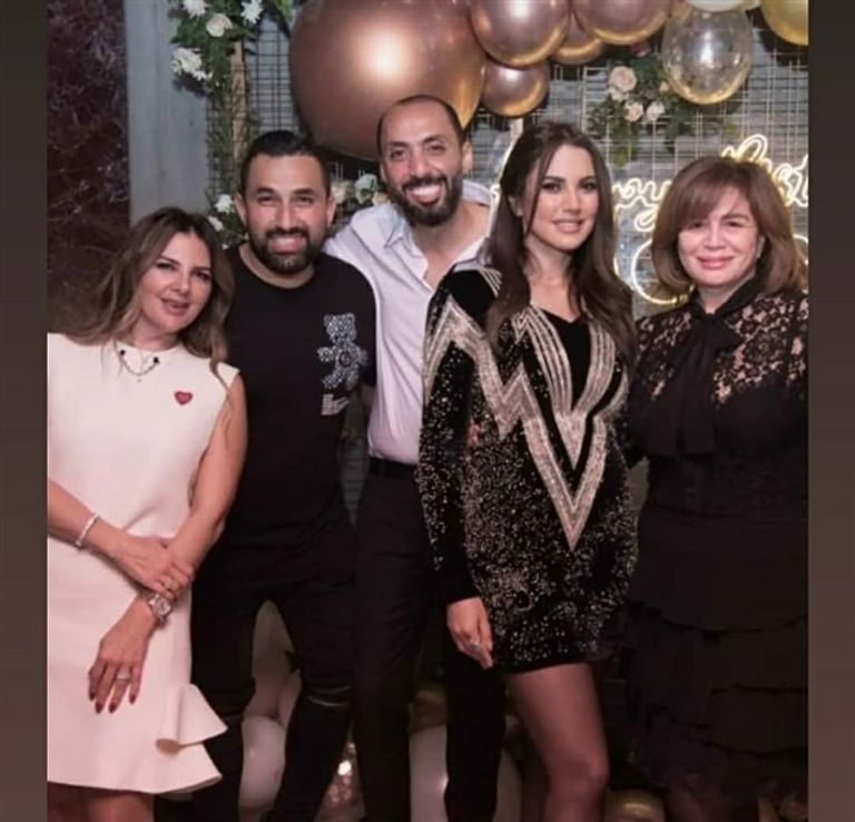 درة وزوجها هاني سعد 