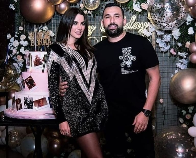 درة وزوجها هاني سعد 