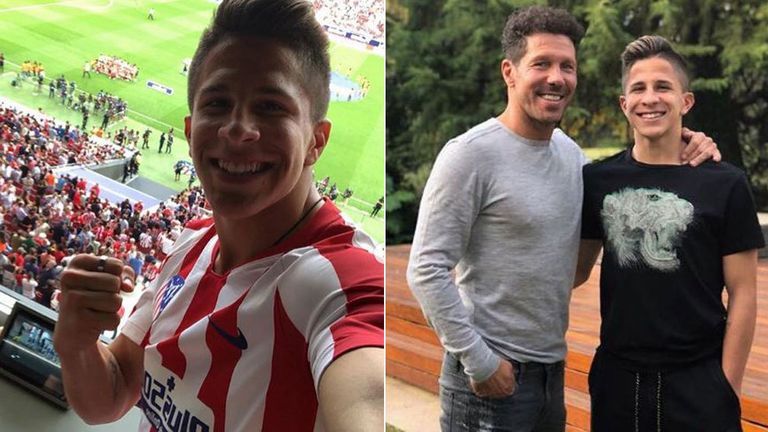 جوليانو سيميوني دييجو سيميوني مدرب أتلتيكو مدريد