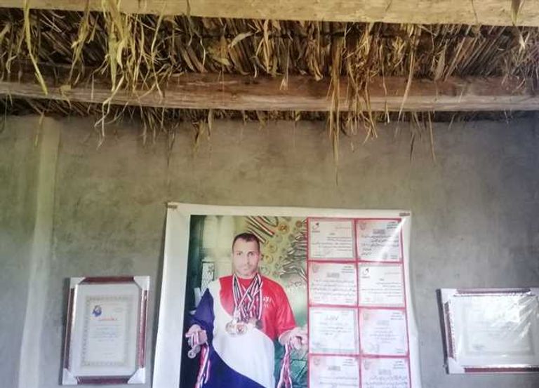 عصام الحديدي بطل مصر في ألعاب القوى لذوي الهمم