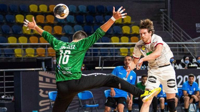 من مواجهة ألمانيا ضد أوروجواي كأس العالم لكرة اليد