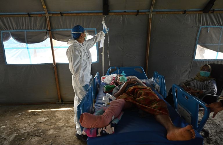 كورونا يفاقم كارثة زلزال إندونيسيا