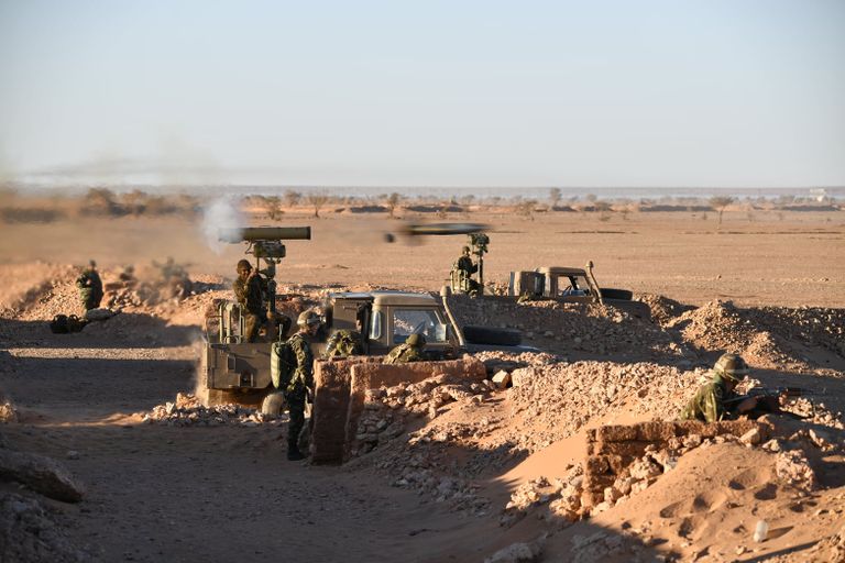 مناورات الحزم 2021 التي نفذها الجيش الجزائري