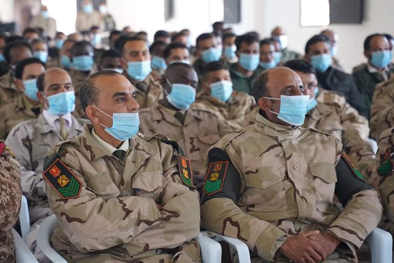 اللواء خالد المحجوب مدير إدارة التوجيه المعنوي بالجيش الليبي