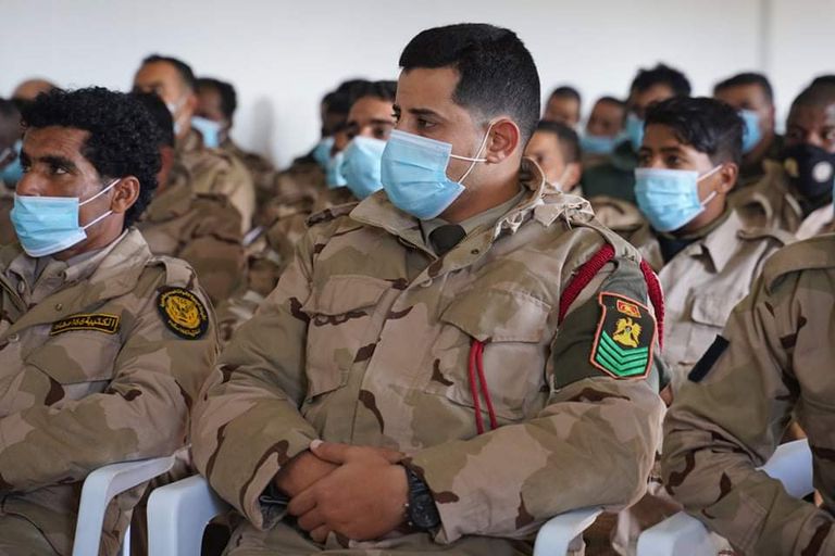 اللواء خالد المحجوب مدير إدارة التوجيه المعنوي بالجيش الليبي