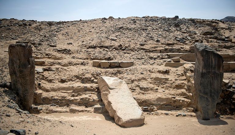 موقع أثري في مدينة كارال بالبيرو