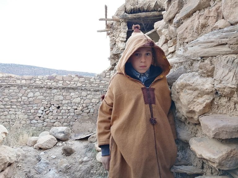 جانب من احتفالات أهل دشرة تاقوست الجزائرية برأس السنة الأمازيغية "يناير" 