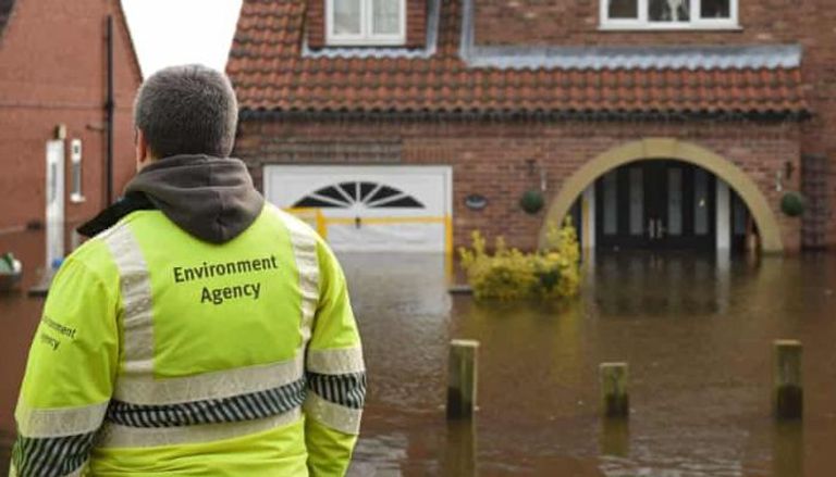 الفيضانات في بريطانيا