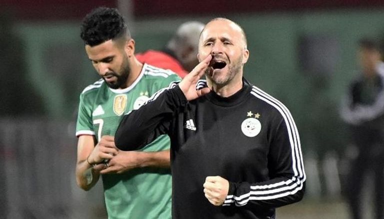 جمال بلماضي مدرب منتخب الجزائر