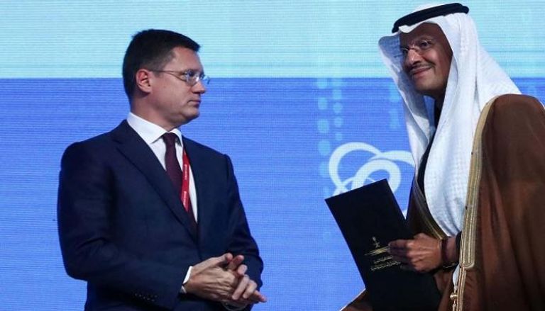 وزيرا الطاقة في السعودية وروسيا