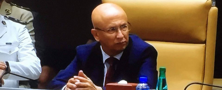 اللواء محمد بوزيت قائد جهاز الأمن الخارجي الجزائري المقال مقر وزارة الدفاع الجزائرية - أرشيفية