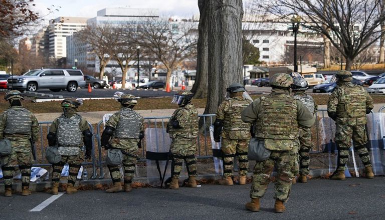 شوارع واشنطن وحفل تنصيب بايدن 