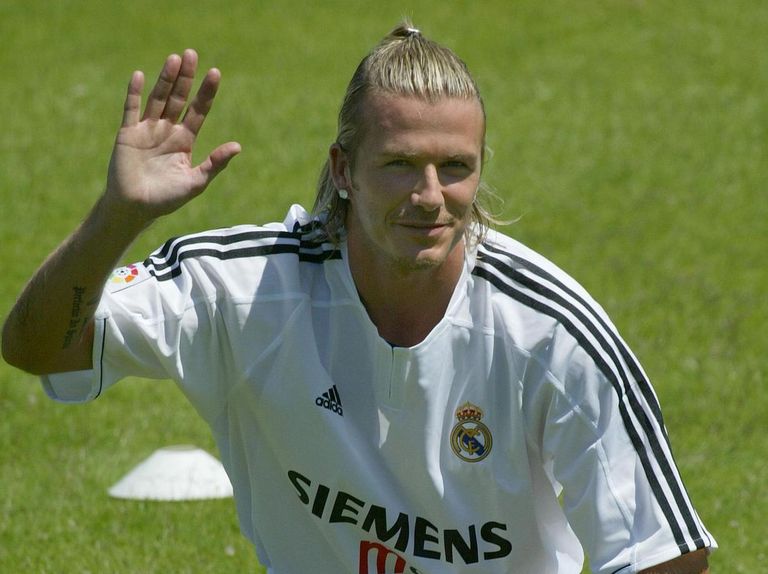 ديفيد بيكهام في ريال مدريد