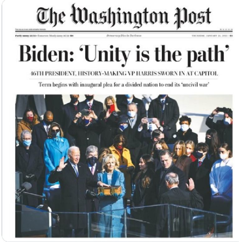 الصحف الغربية تحتفي ببايدن