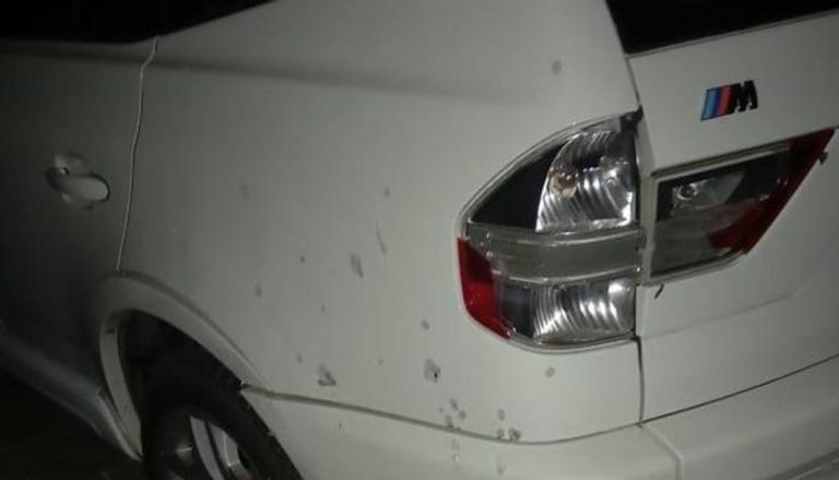 سيارة أصيبت بأضرار طفيفة جراء الانفجار - وسائل إعلام لبنانية 