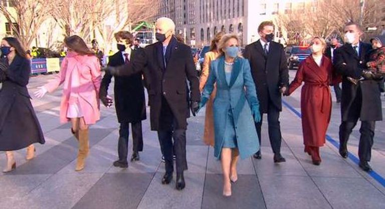 الرئيس الأمريكي جو لبايدن وعائلته